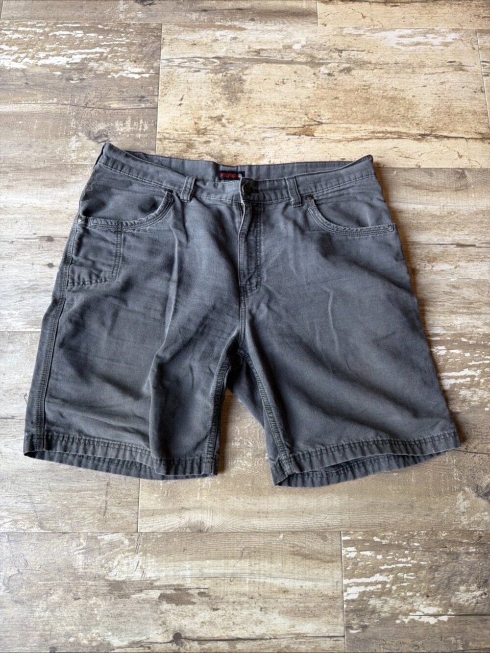 WOLVERINE Carpenter Work Shorts Gray Heavy Duty Cotton Men’s 38